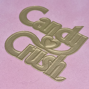 Gold foil blocking on velvet finish packaging, UK manufactured by Create-This