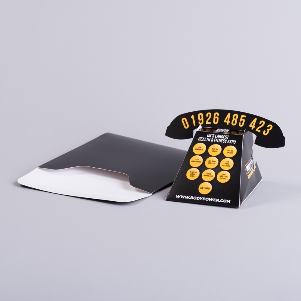 Pop Up Phone With Board Envelope