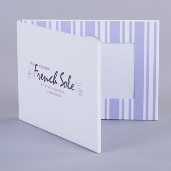 Luxury gift card holder with magnetic closure greyboard core litho printed and laminated, Create-This Ltd