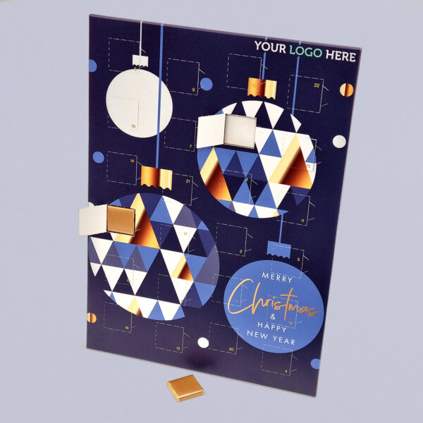 Large eco friendly chocolate advent calendar