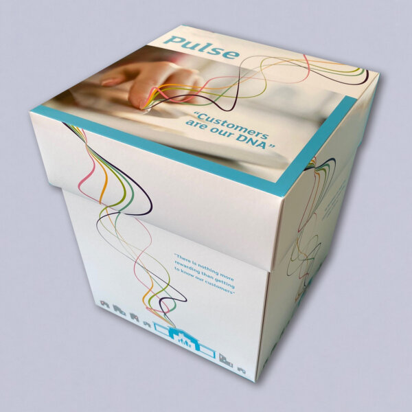 Custom luxury box with premium packaging and bespoke finishes, UK manufactured by Create-This Limited