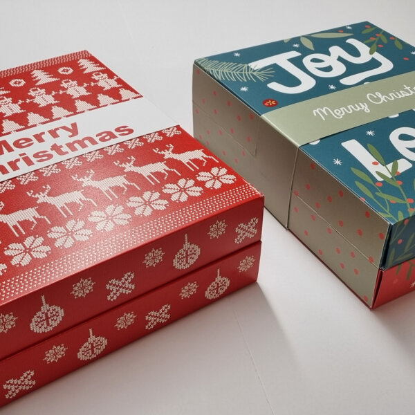 Eco-friendly advent calendar manufactured with FSC-approved materials for sustainable brands, Create-This Ltd