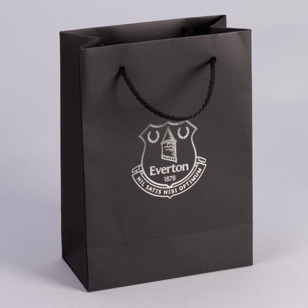 Custom luxury gift bag  with premium bespoke finishes, UK manufactured by Create-This Limited