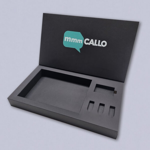 Custom luxury rigid box with premium packaging and bespoke finishes, UK manufactured by Create-This Limited