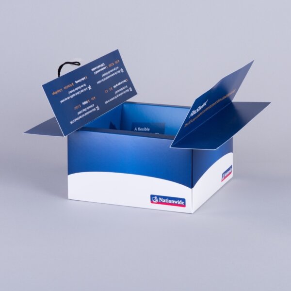 Mortar board style hinged lid presentation box with tassel for staff promotions and gifting, Create-This Ltd