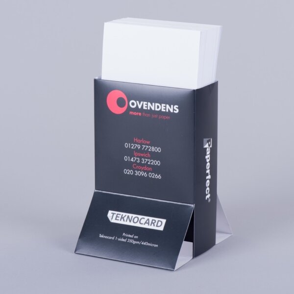 Self-lock leaflet dispenser DL and A5 custom point of sale supplied flat or fully assembled, UK manufactured by Create-This Ltd