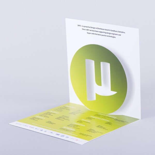 Single step pop up card