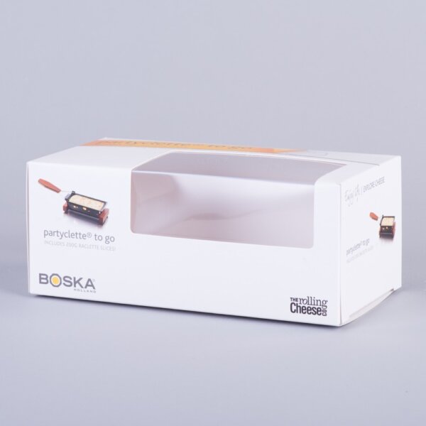 Tuck-in end carton with clear window for retail product display packaging, Create-This Ltd, UK manufactured